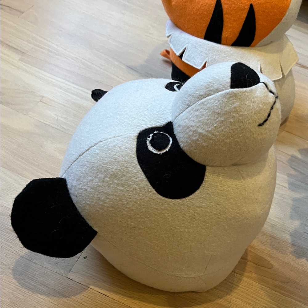 Plush Animal Wall Mount Set Ideal for Nursery or Playroom - Picture 3 of 6